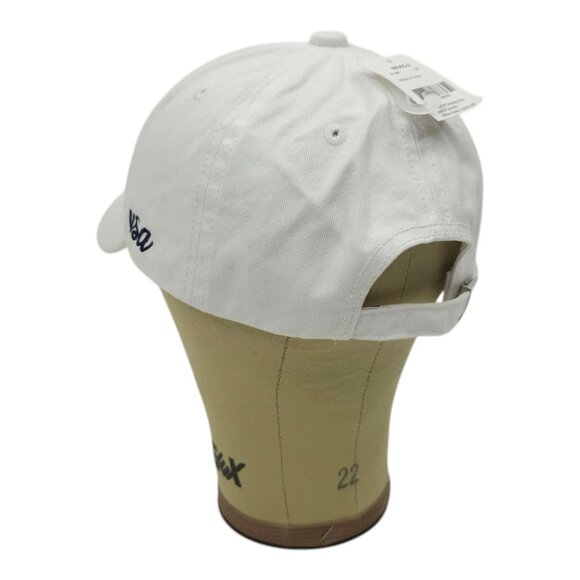 USA Flag Patch Distressed Tuck Strap Adjustable Cap Trucker Baseball Hat Icing - Picture 12 of 13